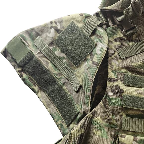 Lightweight Tactical ProtectiveVest Molle Hook Loop Fully Size Adjustable 6 pcs - Picture 4 of 8
